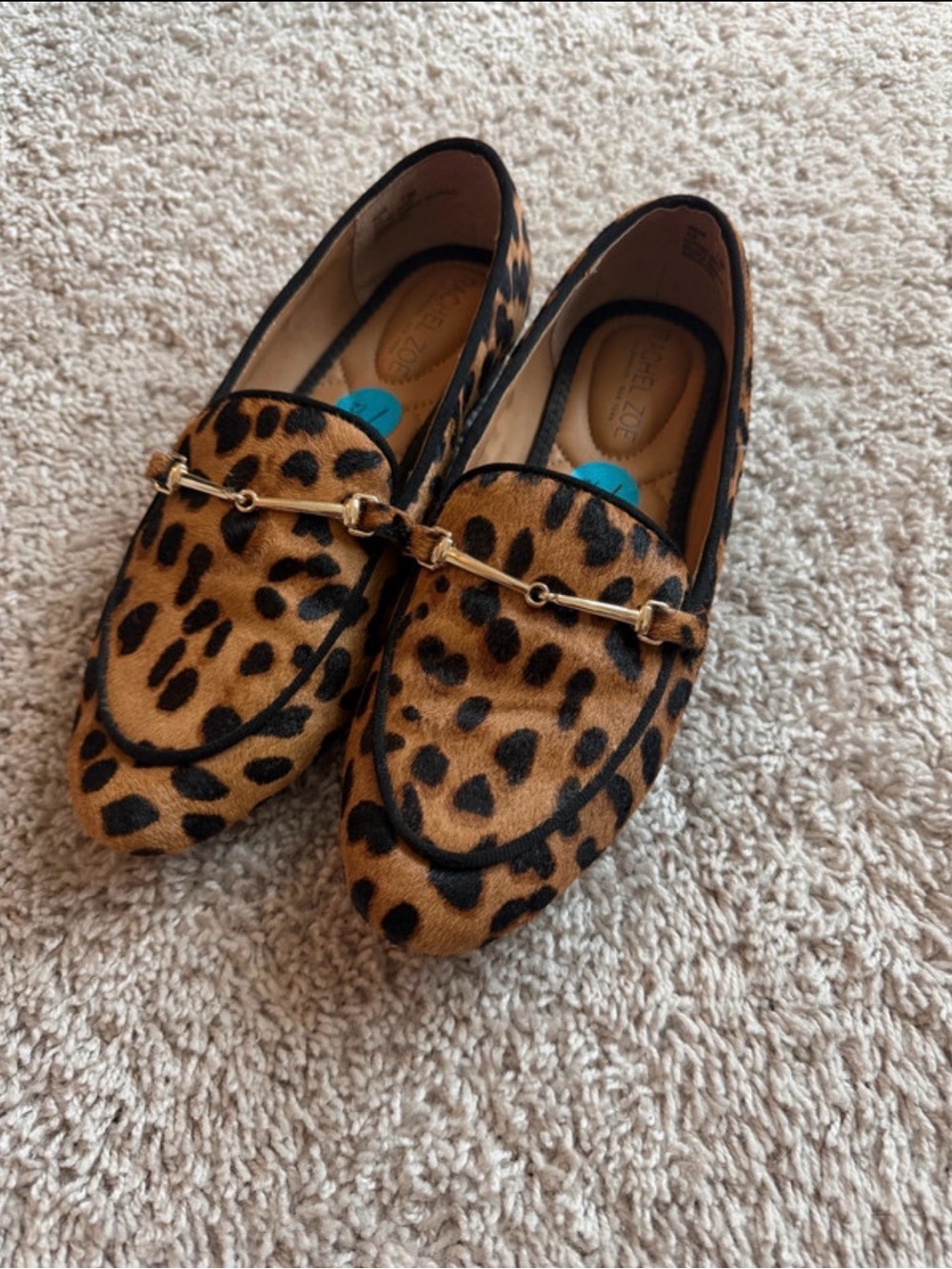 Rachel Zoe Leopard Print Loafer Women's Size 7.5